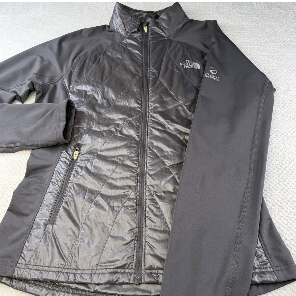 The North Face Flight Series Hybrid Jacket Grey Primaloft Pertex Quantum Womens